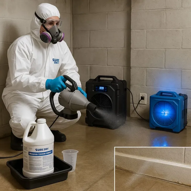 Sanitization and Odor Removal process in Rockford, OH