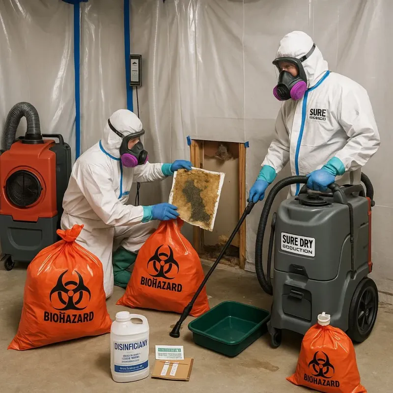 Contaminated Water Handling Protocols process in Rockford, OH
